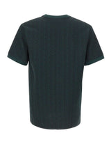 LACOSTE T-shirt monogramma GREEN Uomo 