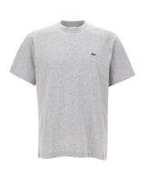 LACOSTE T-shirt in cotone GREY Uomo 