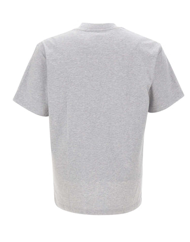 LACOSTE T-shirt in cotone GREY Uomo 