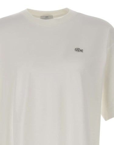 LACOSTE T-shirt in cotone WHITE Unisex 