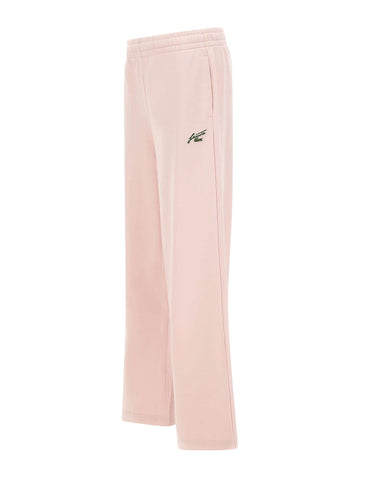 LACOSTE Pantaloni di tuta felpati Pink Donna 