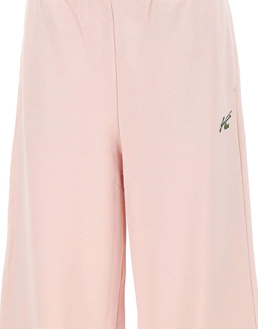 LACOSTE Pantaloni di tuta felpati Pink Donna 