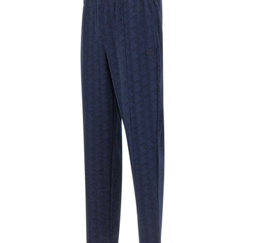 LACOSTE Pantalone di tuta monogramma BLUE Uomo 