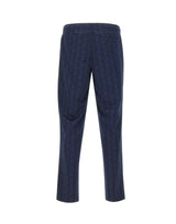 LACOSTE Pantalone di tuta monogramma BLUE Uomo 