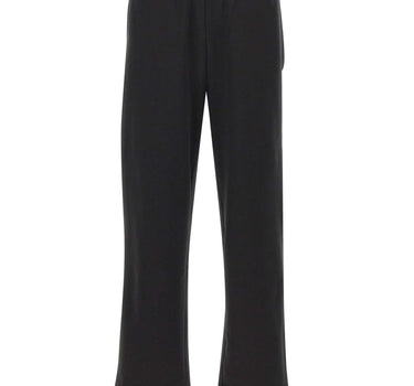 LACOSTE Pantalone di tuta in misto cotone BLACK Uomo 