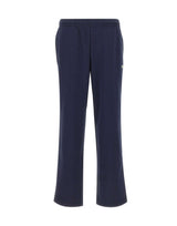 LACOSTE Pantalone di tuta in misto cotone BLUE Uomo 