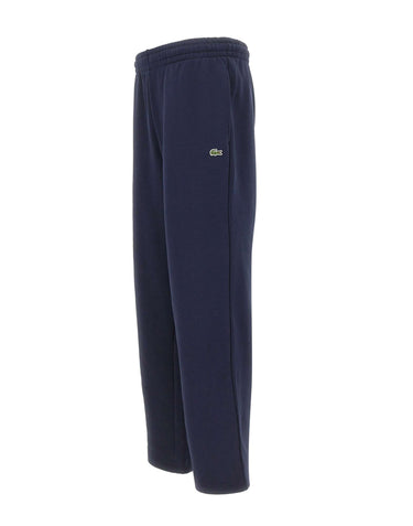LACOSTE Pantalone di tuta in misto cotone BLUE Uomo 