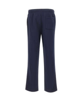 LACOSTE Pantalone di tuta in misto cotone BLUE Uomo 