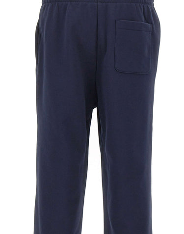 LACOSTE Pantalone di tuta in misto cotone BLUE Uomo 