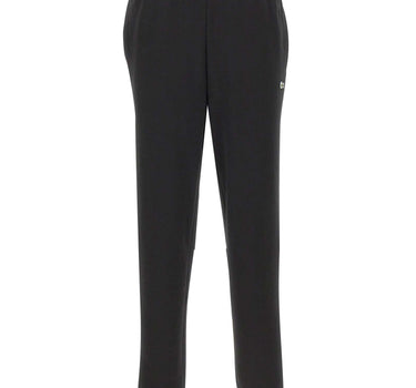 LACOSTE Pantalone di tuta in misto cotone BLACK Uomo 