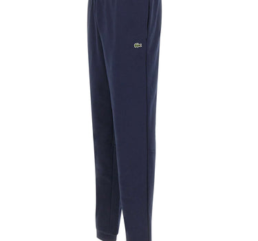 LACOSTE Pantalone di tuta in misto cotone BLUE Uomo 