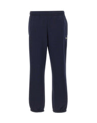 LACOSTE Pantalone di tuta in misto cotone BLUE Uomo 