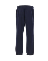 LACOSTE Pantalone di tuta in misto cotone BLUE Uomo 