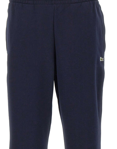 LACOSTE Pantalone di tuta in misto cotone BLUE Uomo 