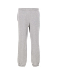 LACOSTE Pantalone di tuta in misto cotone GREY Uomo 