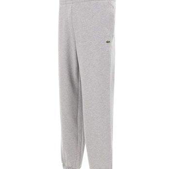 LACOSTE Pantalone di tuta in misto cotone GREY Uomo 