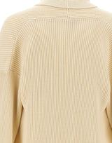 LANEUS Maglia con scollo incrociato WHITE Uomo 
