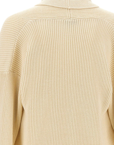 LANEUS Maglia con scollo incrociato WHITE Uomo 