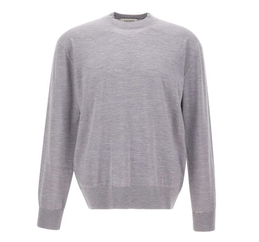 LANEUS Maglia in lana merino GREY Uomo 
