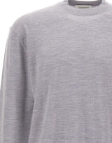 LANEUS Maglia in lana merino GREY Uomo 
