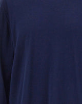 LANEUS Maglia in lana merino BLUE Uomo 