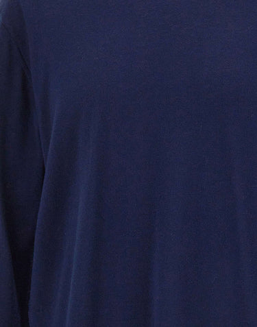 LANEUS Maglia in lana merino BLUE Uomo 
