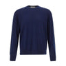 LANEUS Maglia in lana merino BLUE Uomo 