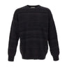 LANEUS Maglia in misto lana BLACK Uomo 