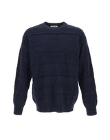 LANEUS Maglia in misto lana BLUE Uomo 