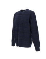 LANEUS Maglia in misto lana BLUE Uomo 