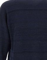LANEUS Maglia in misto lana BLUE Uomo 