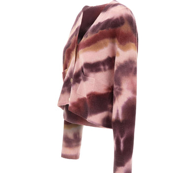 LANEUS Cardigan in lana vergine e cashmere MULTICOLOR Donna 