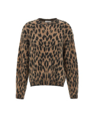 LANEUS Maglia animalier in misto alpaca MULTICOLOR Donna 