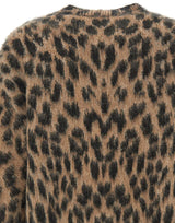 LANEUS Maglia animalier in misto alpaca MULTICOLOR Donna 