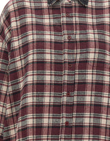 LANEUS Camicia in flanella di misto cotone MULTICOLOR Donna 