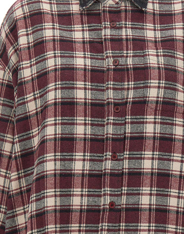 LANEUS Camicia in flanella di misto cotone MULTICOLOR Donna 