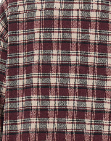 LANEUS Camicia in flanella di misto cotone MULTICOLOR Donna 