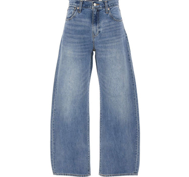 LEVI'S Jeans "Drop Barrel" Light Blue Donna 