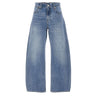 LEVI'S Jeans "Drop Barrel" Light Blue Donna 