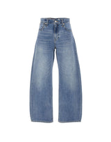 LEVI'S Jeans "Drop Barrel" Light Blue Donna 