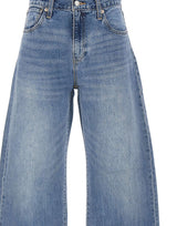 LEVI'S Jeans "Drop Barrel" Light Blue Donna 