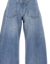 LEVI'S Jeans "Drop Barrel" Light Blue Donna 