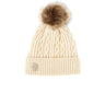 LIU-JO Cappello in maglia con pompon WHITE Donna 