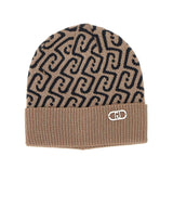 LIU-JO Berretto con logo jacquard MULTICOLOR Donna 