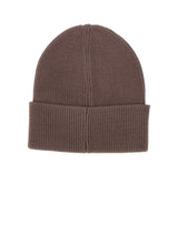 LIU-JO Berretto con logo di strass BROWN Donna 