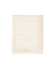 LIU-JO Stola con monogram jacquard GOLD Donna 