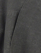 LIU-JO Poncho con logo embossed GREY Donna 