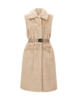 LIU-JO Smanicato in eco montone BEIGE Donna 