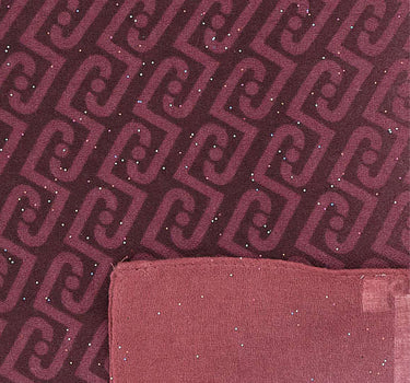LIU-JO Stola con monogram all-over Pink Donna 