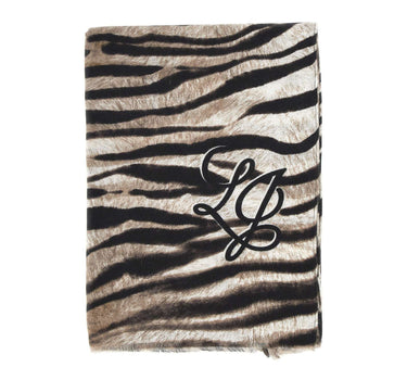 LIU-JO Stola con stampa zebrata BROWN Donna 